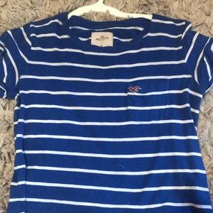 cropped hollister shirt